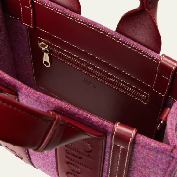 NWT Cholé Woody Bag - Striking Purple - Picture 4 of 7